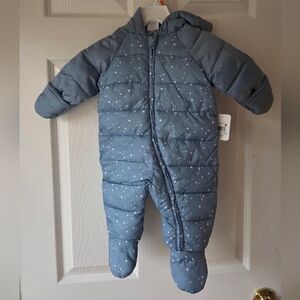 Lullaby Lane Snowsuit NWT 0-3 Months and 3-6 Newborn Winter